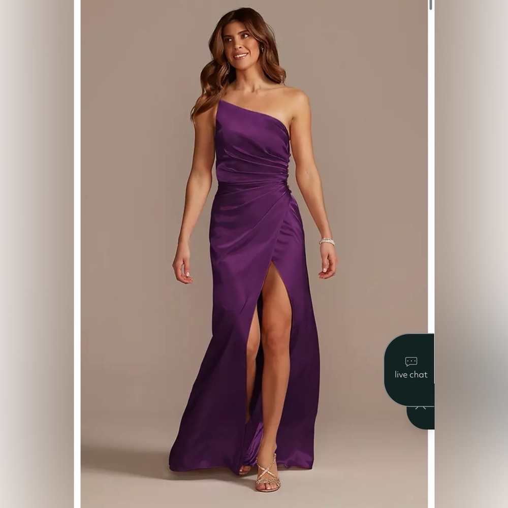 One-Shoulder Bridesmaid Dress